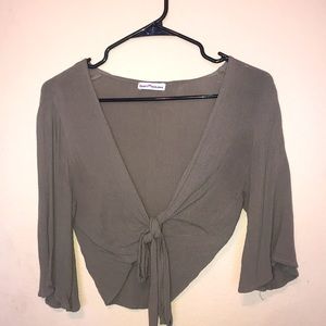 Women’s crop top blouse